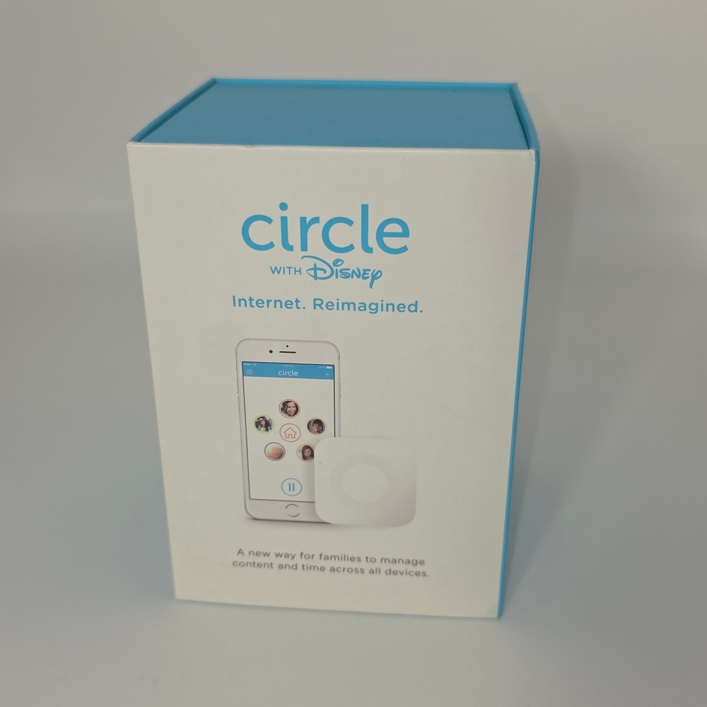 Circle with Disney Parental Control Smart Home Hub White 1st Gen CIR1001